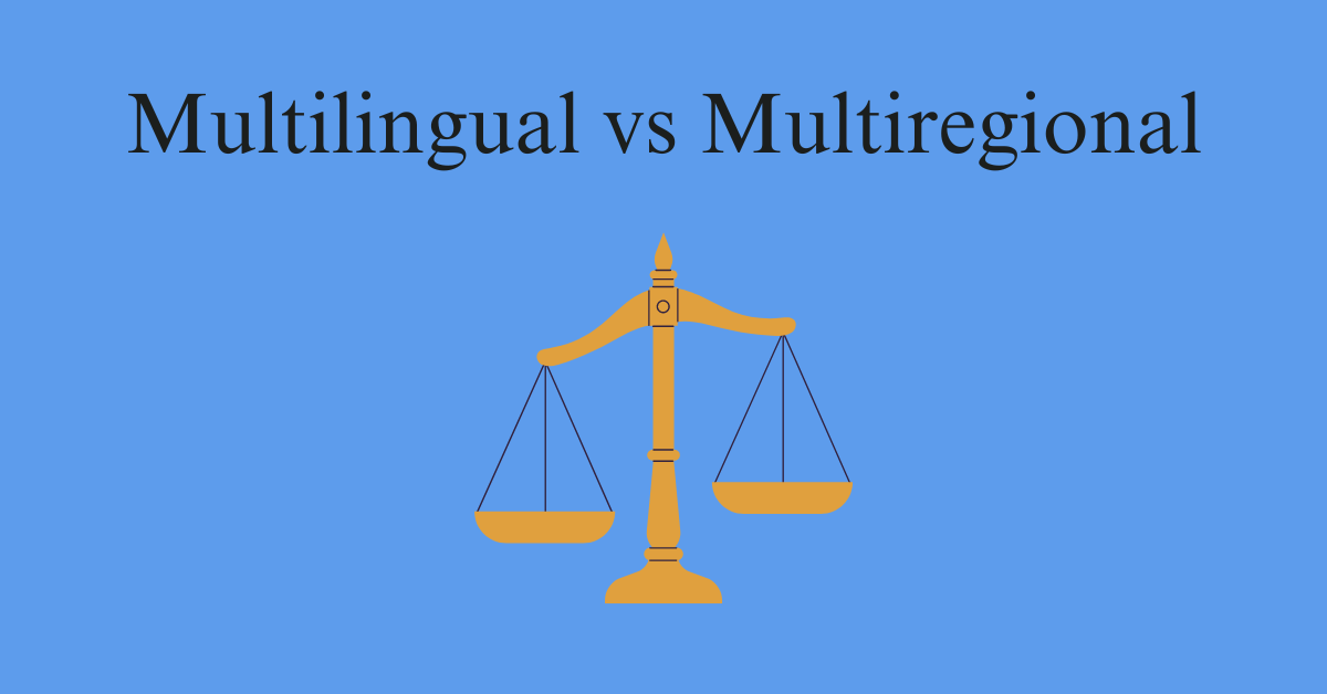 Wieloregionalne vs Wielojęzyczne 